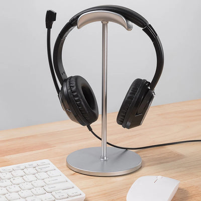 Headset Stand Aluminum Alloy PC Holder Gamer Headphone Support Anti Slip Hanging Mount Wireless Headset Display Dock Organizer